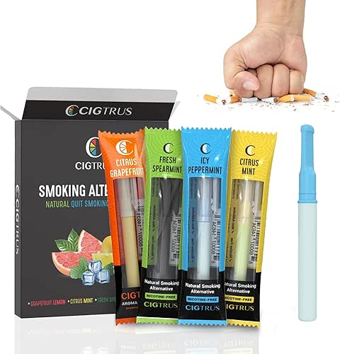 Cigtrus Quit Smoking Aid – Natural Smokeless Inhaler – Non-Electric,