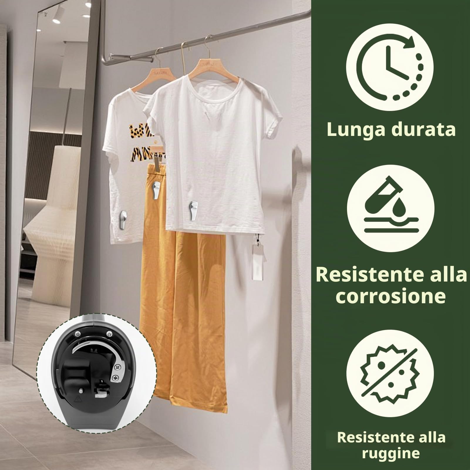 2 Pezzi Dispositivo per Rimuovere le Etichette Anti Taccheggio, Separatore Portatile di Etichette di Sicurezza, Dispositivo di Sblocco in Acciaio Inossidabile per Scarpe, Abbigliamento e Accessori