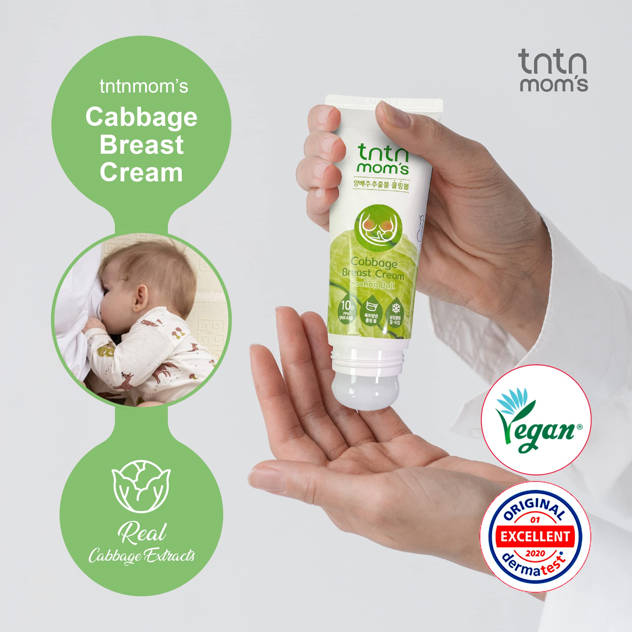 Buy TNTN MOM'S Cabbage Breast Cream for Stop Lactation,