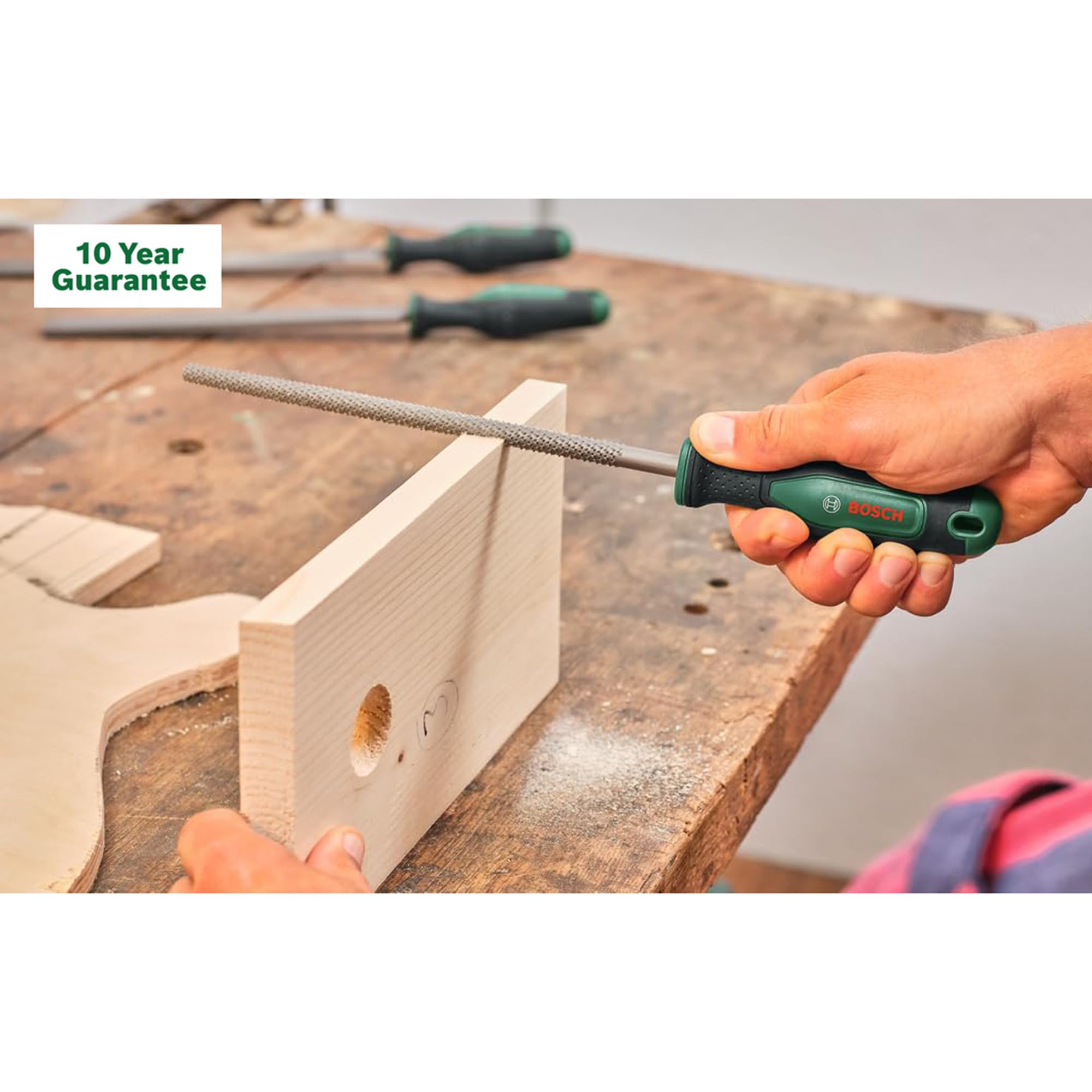 Bosch Raspa tonda per legno da 200 mm / 8&,quot, (Accessori Utensili Manuali)