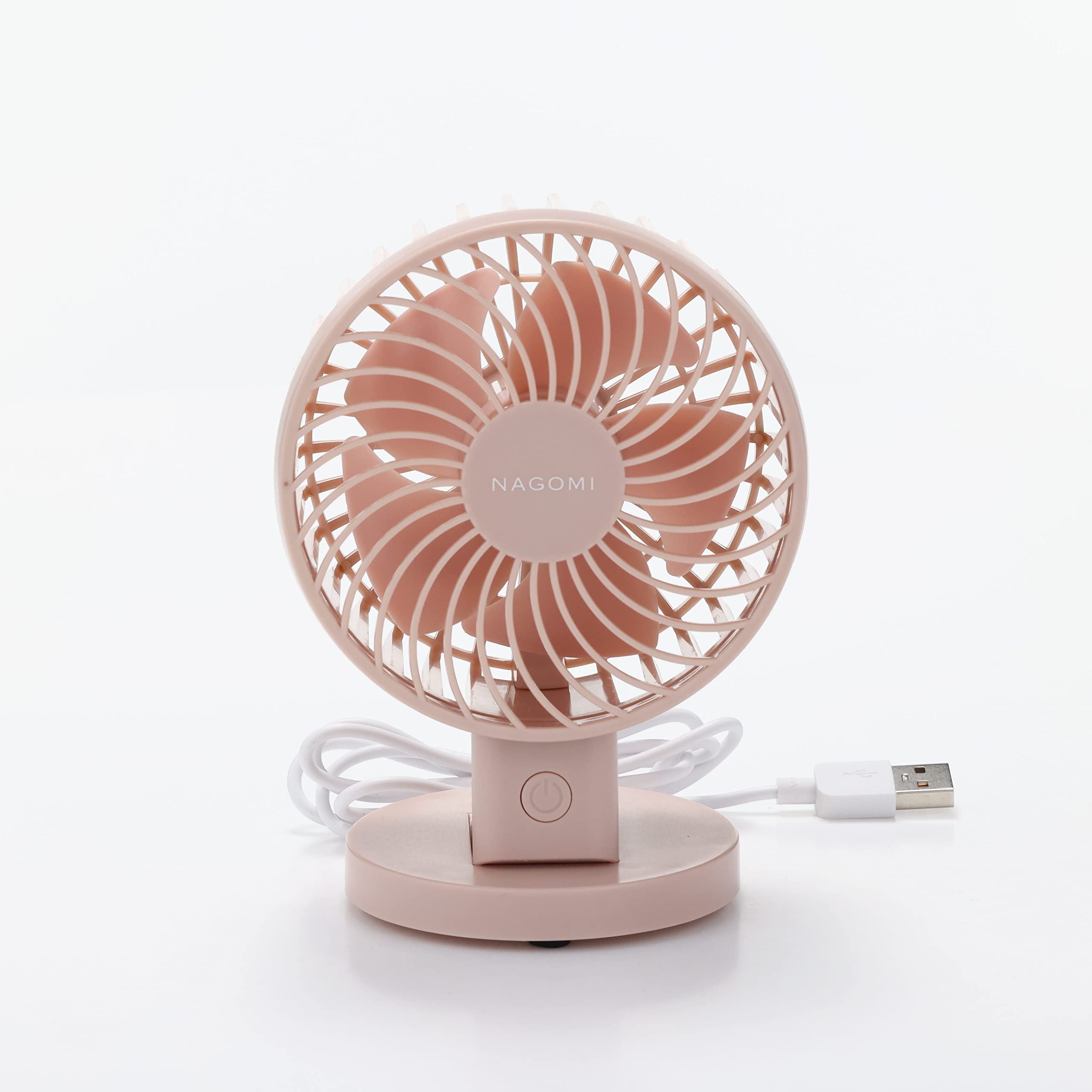 Amazon.co.jp: スリーアップ USB ミニデスクファン 「NAGOMI」 ピンク