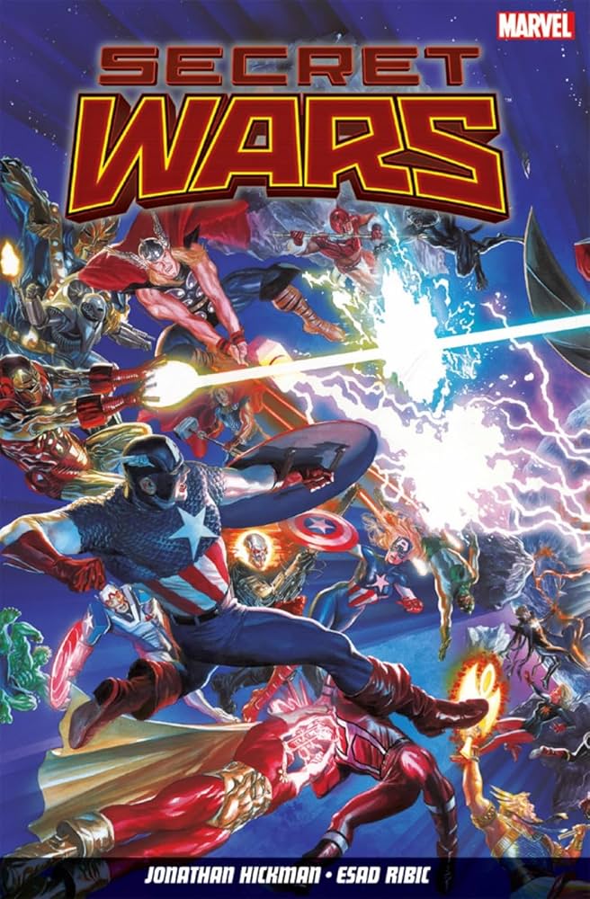 Secret Wars : Hickman, Jonathan, Ribic, Esad: Amazon.com.tr: Kitap
