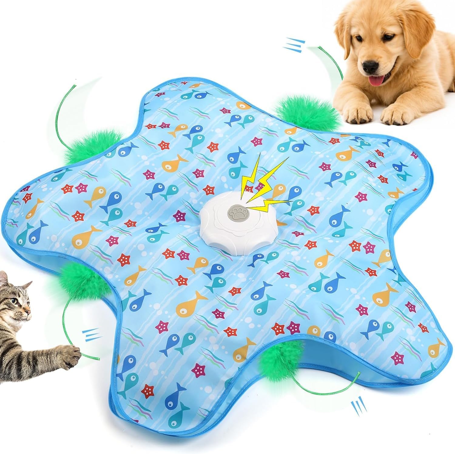 HuntingFun Dog Pro, Automatic Dog Toy, Interactive Electronic Pet Toy for Indoor Play & Enrichment, Fun Playtime Toy for Dogs