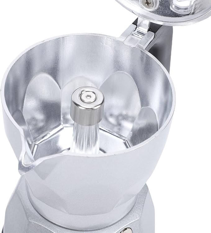 Cafetera Eléctrica de Vacío 3 Tazas con Tapa Transparente miniatura 7