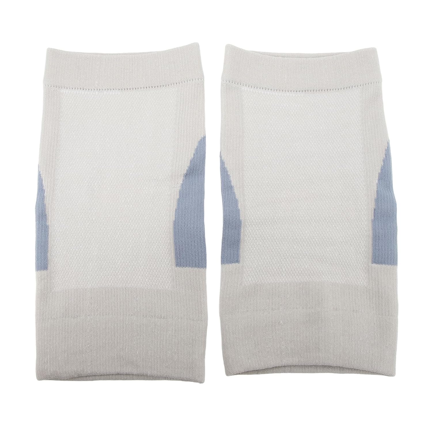 Silk Knee Brace - Breathable Soft & Stretchy Joint Support - Ideal for Air-Conditioned Environments - Light Gray - Size L