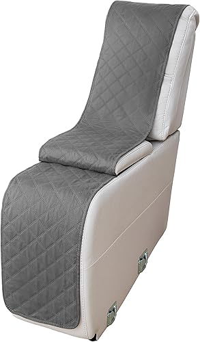 Miniatura 95 de HDCAXKJ 100% Fundas impermeables para sofá seccional reclinable en forma de L, funda de sofá reclinable acolchada lavable, fundas de esquina para