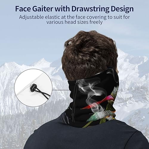 Miniatura 5 de Máscara facial para bufanda cubierta para cuello polaina transpirable resistente al viento bandana para la cabeza