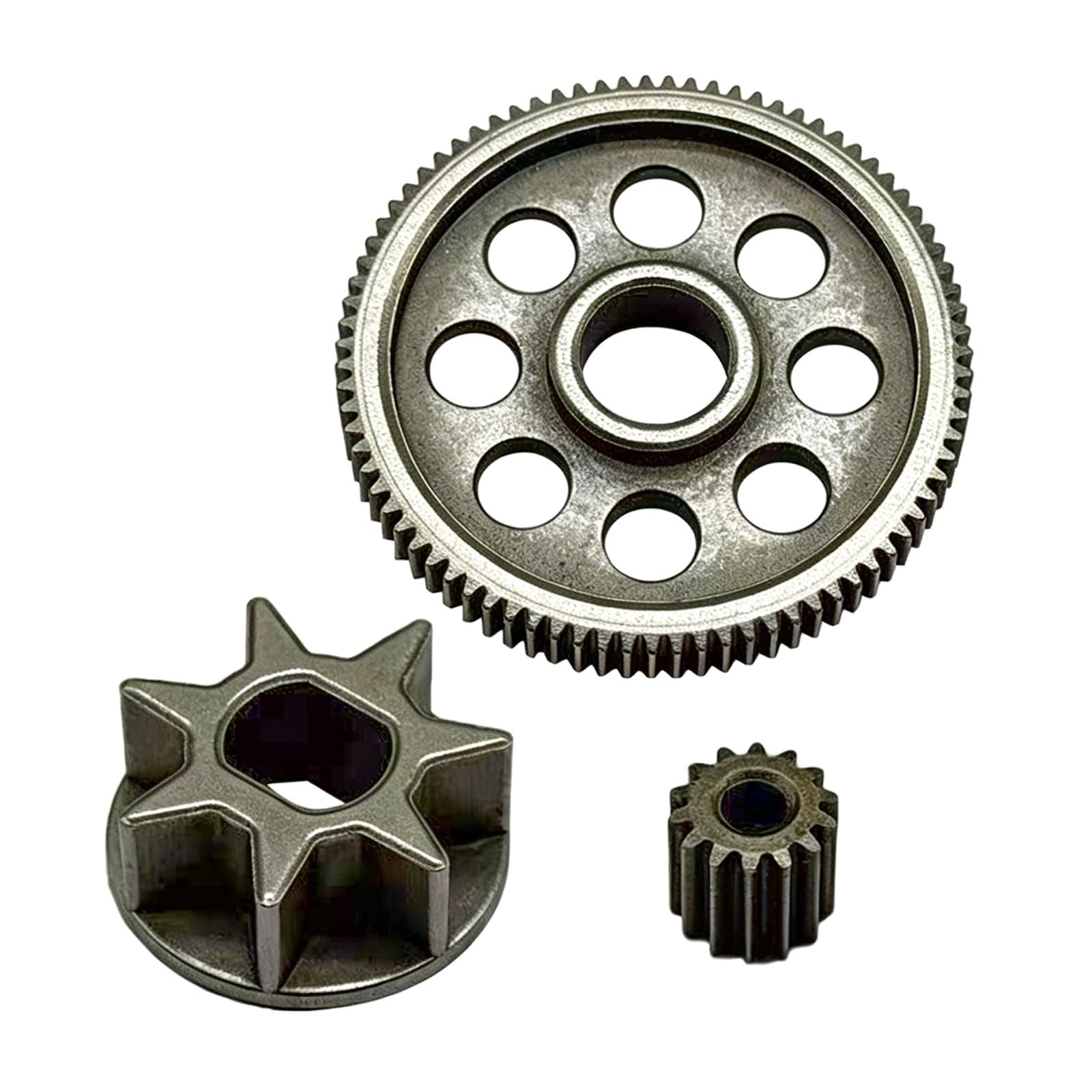 Fromceo 3Pcs Chainsaw Gear Replacement Power Transfer Electric Set Application Accessories Metal Set