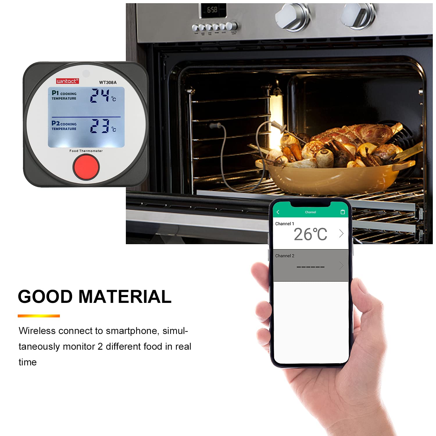 XAVAX 111381 Digitale Vleesthermometer