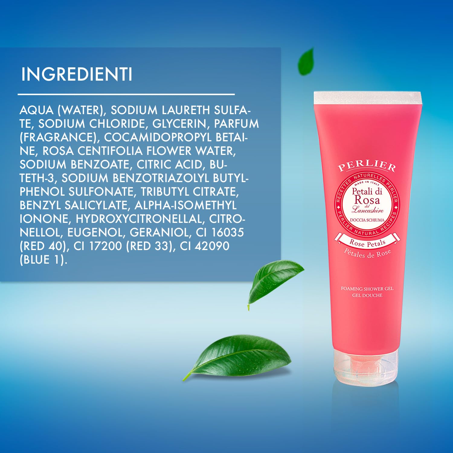 Perlier Doccia Schiuma Petali di Rosa (250 ml) Shower Gel 8.4 fl. oz. Made in Italy [Italian Import] - Image 4