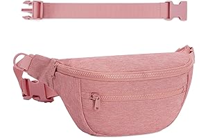 Fanny Pack for Women Men with Extra Extension Belt