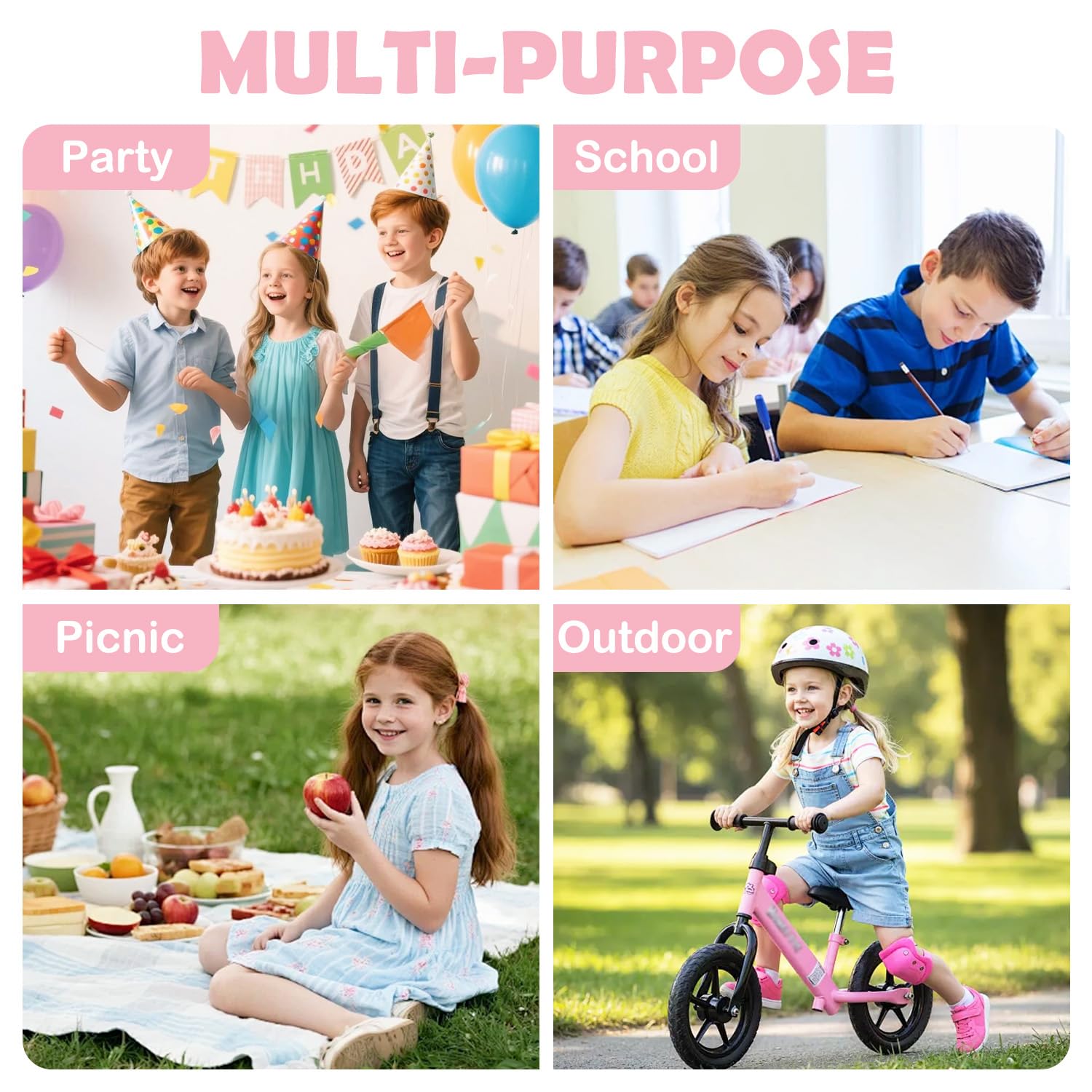 FlowFly Sac à déjeuner isotherme souple pour enfants - Pour la rentrée scolaire - Pour filles, garçons, licorne
