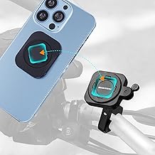 GRAND PITSTOP Support mobile pour moto GEN-2 avec technologie de verrouillage magnétique avancée intégrée et support de guidon sécurisé