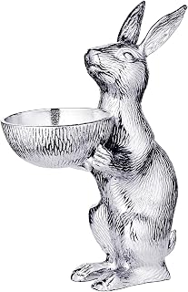 EDZARD Hase mit Schale Bert (Höhe 31 cm), Hasenfigur mit Schüssel