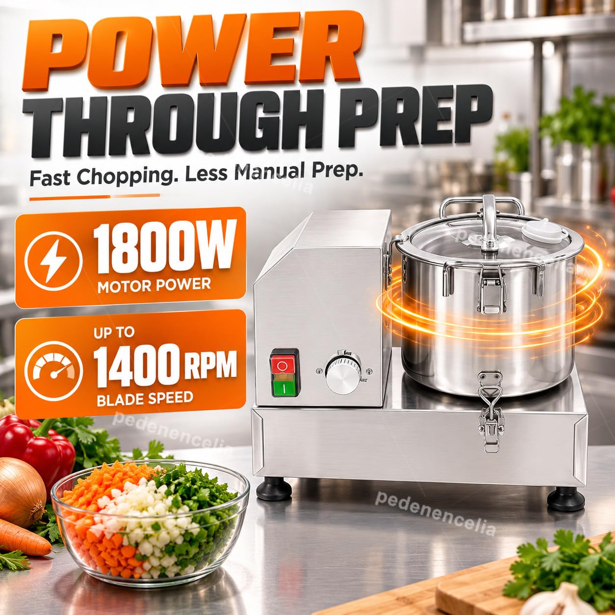 Tritatutto Professionale, Trit Alimenti Professionale 6l