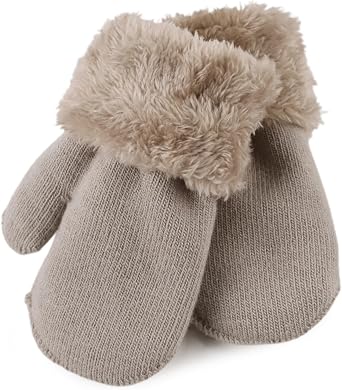 PESAAT Baby Girl Mittens Warm Kids Winter Gloves Fleece Toddler Boy Mitten