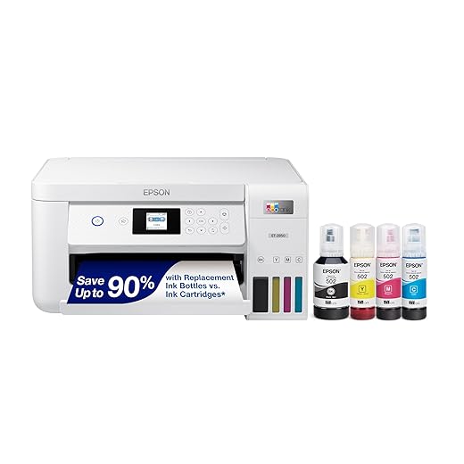 Epson Et-2850 Ecotank: Enjoy Affordable, Hassle-Free Printing. 7 Epson Ecotank Et-2850 Wireless Color All-In-One Cartridge-Free Supertank Printer With Scan, Copy And Auto 2-Sided Printing