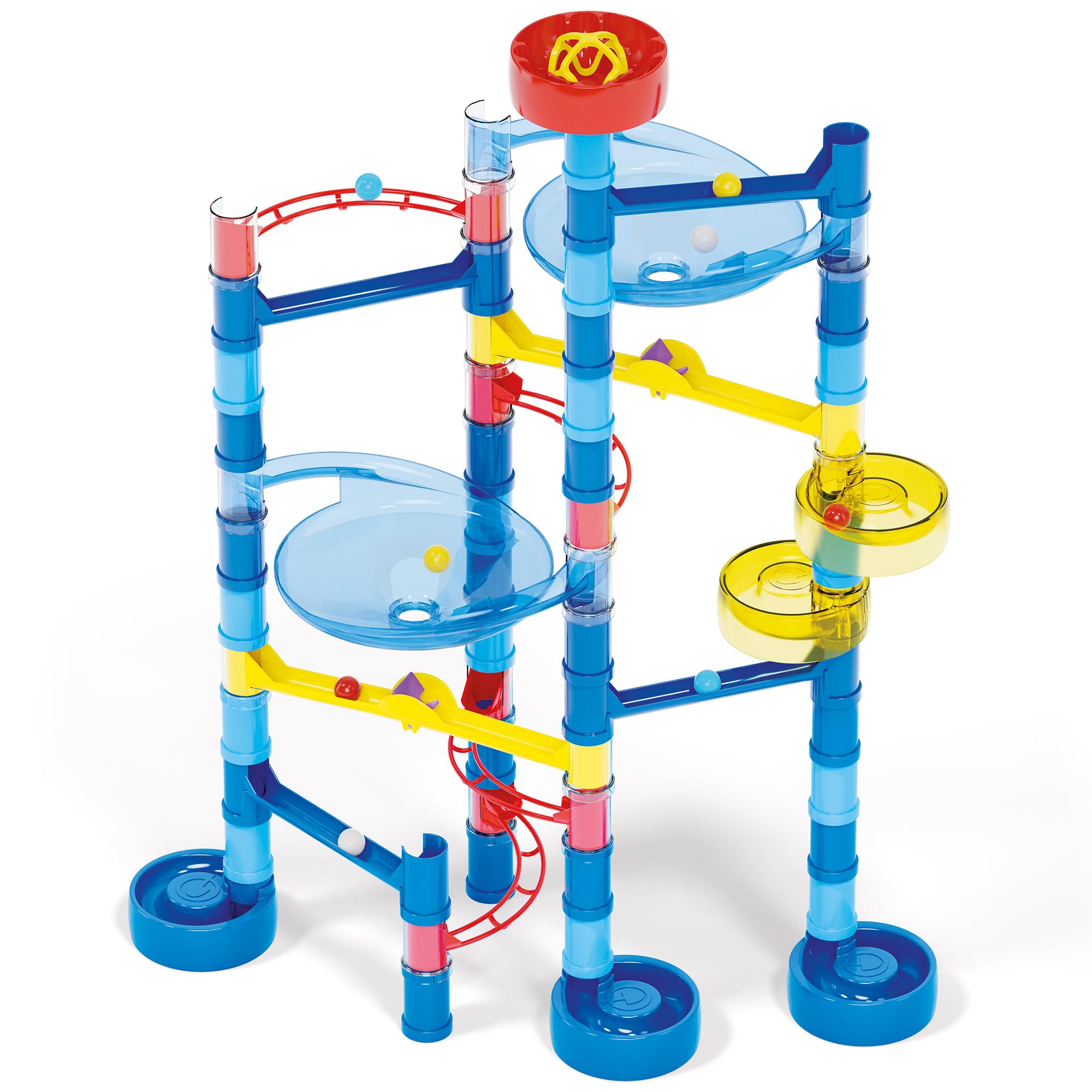 Quercetti, Migoga Ocean Marble Run Spinning, Circuit Bille Enfant, Jeu de Construction 4+, Parcours de Bille, Jeux Éducatifs, Cadeau Garçon 5 Ans, Circuit Billes, Jeu de Billes, Jouet Garcon 5 Ans