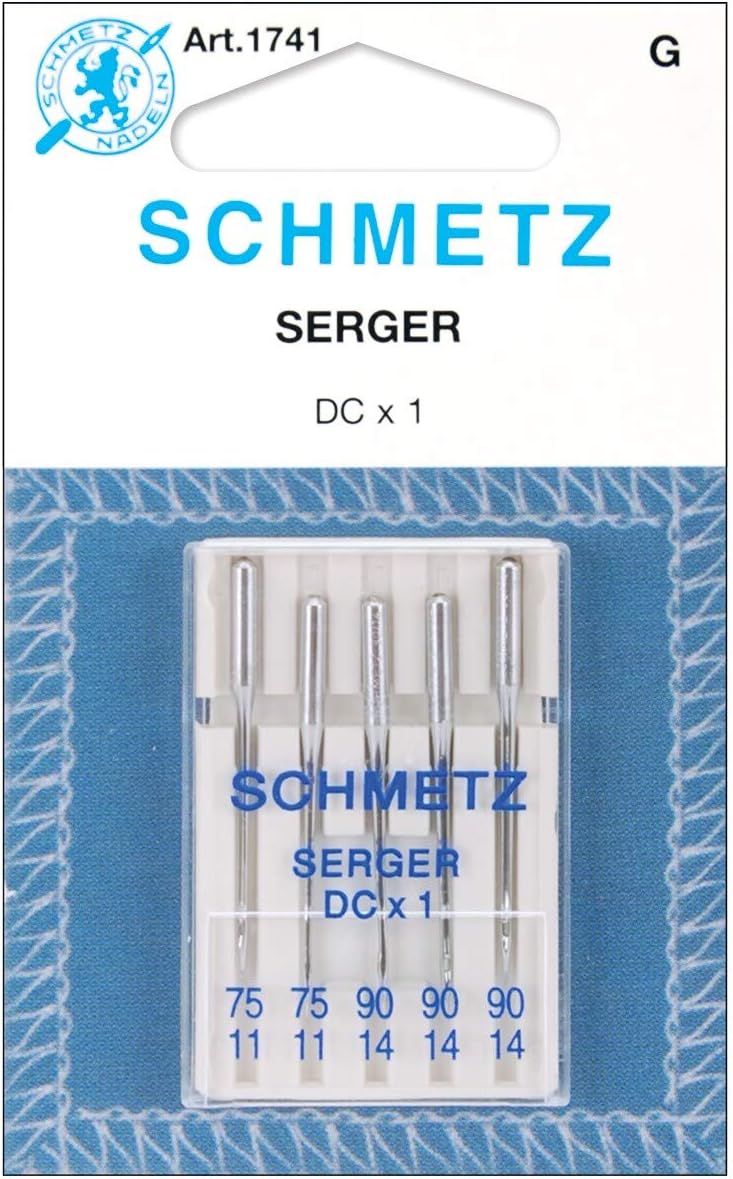 Amazon.com: SCHMETZ Overlock Machine Needles - 11/75 & 14/90