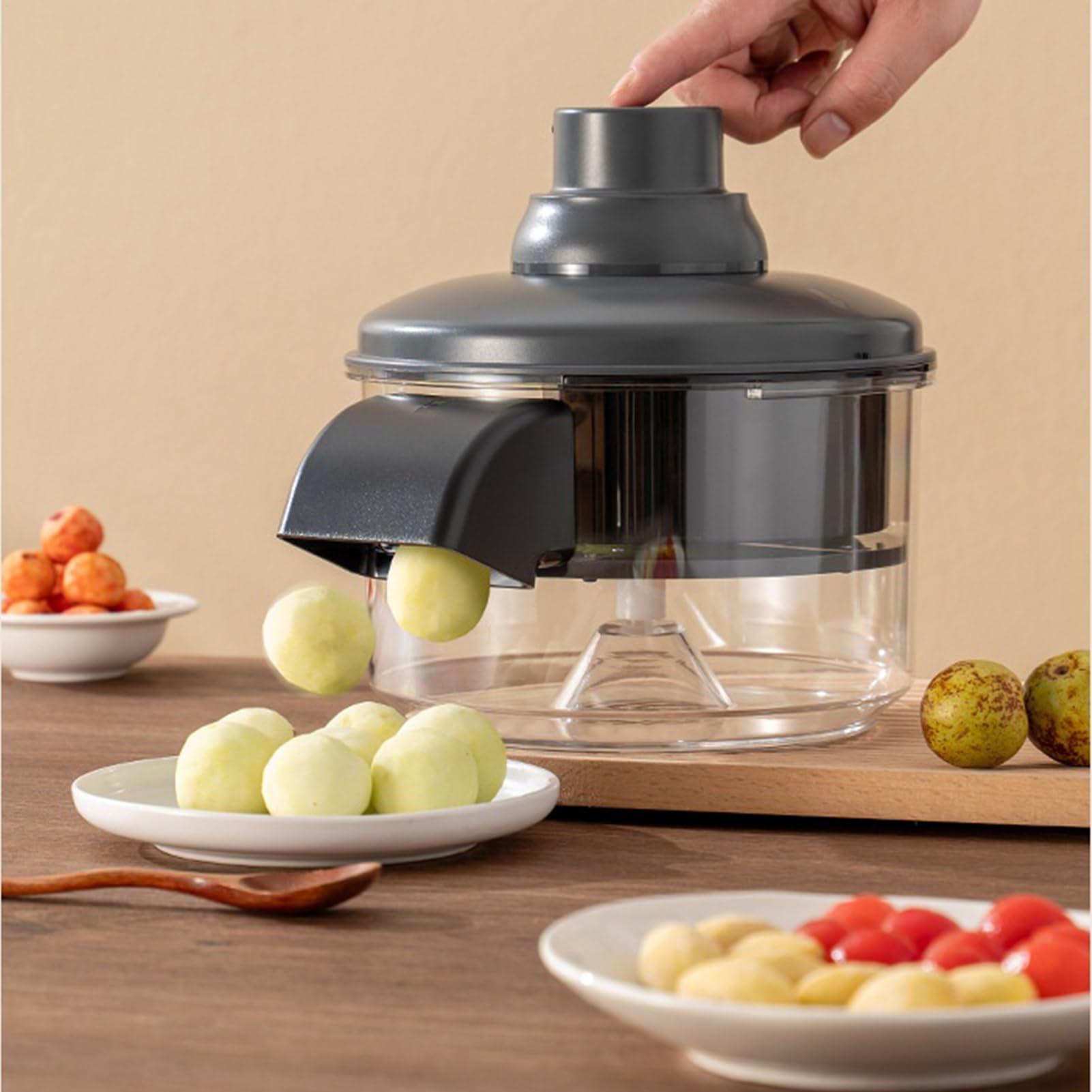 Machine à Éplucher les Raisins Éplucheur Automatique Rapide 50W