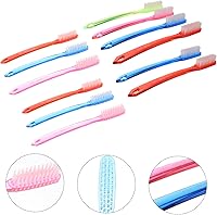 Vista 4 de Cepillo de dientes firme, cepillo de dientes manual de cerdas duras, cepillo de dientes de cabeza completa, cepillo de dientes de limpieza