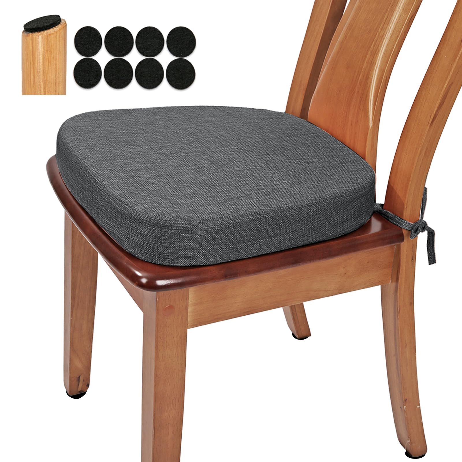 BUYUE 428 verdickt Original Leinen Esszimmerstuhl Kissen
