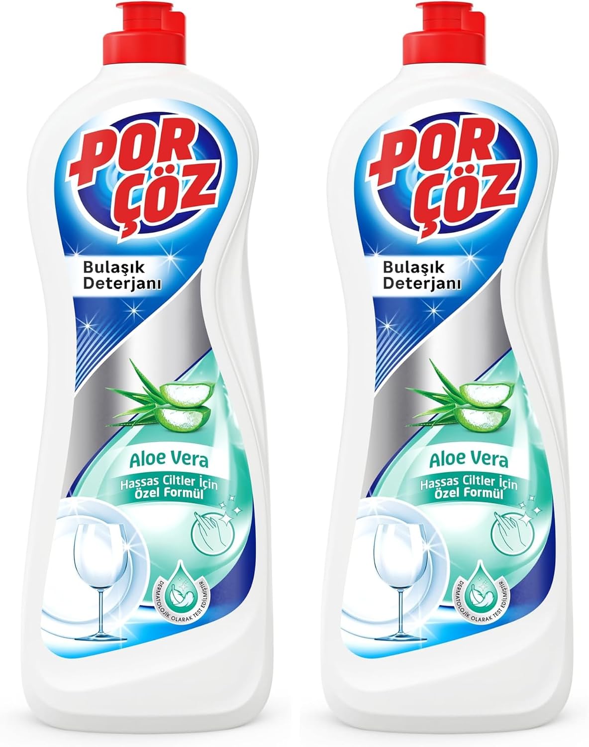 Porçöz Bulaşık Elde Yıkama Deterjanı Aloe Vera 675 Ml (2 paketi)