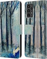 Vista 10 de Head Case Designs Officially Licensed Wyanne Half Light Nature 2 Leather Wallet Case Compatible with Samsung Galaxy A13 (2022)