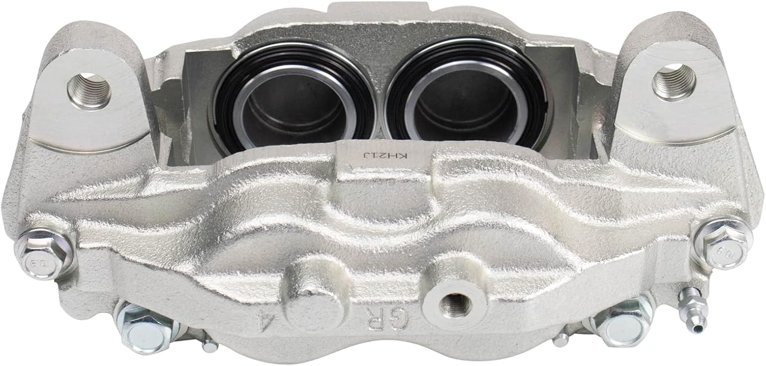 TRQ Front Right Brake Caliper w/Bracket Passenger Side Compatible with 2016-2022 Toyota Sequoia 2016-2021 Tundra