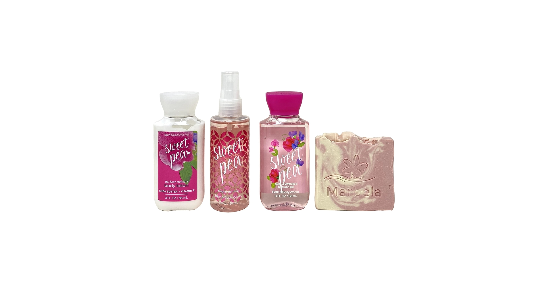 Amazon.com: Bath & Body Works Sweet Pea Mini Gift Set
