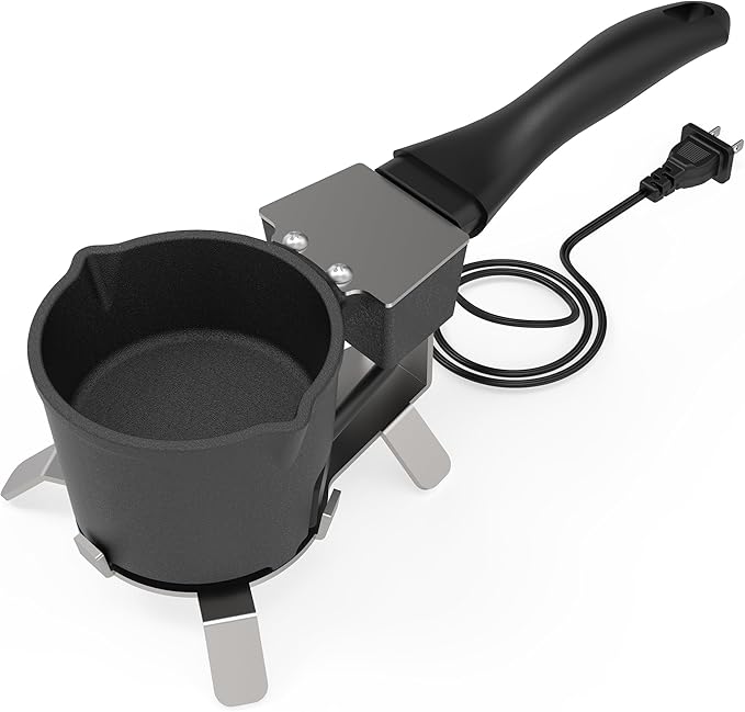 Nelyrho Electric Lead Melting Pot, Max 5 Pound Capacity
