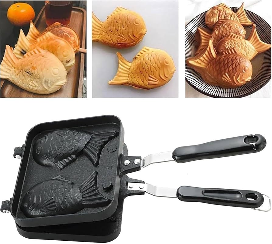 Amazon｜鯛焼き器 鯛焼きメーカー 簡単調理 お手入れ簡単 こびりつか