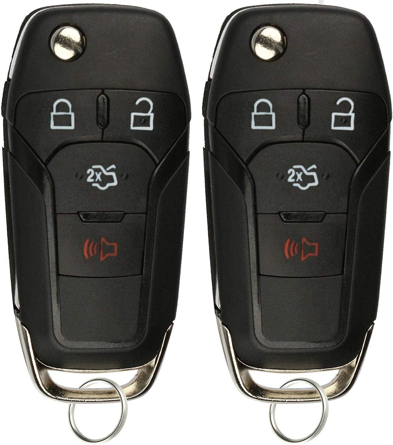 KeylessOption Keyless Entry Remote High Security Uncut