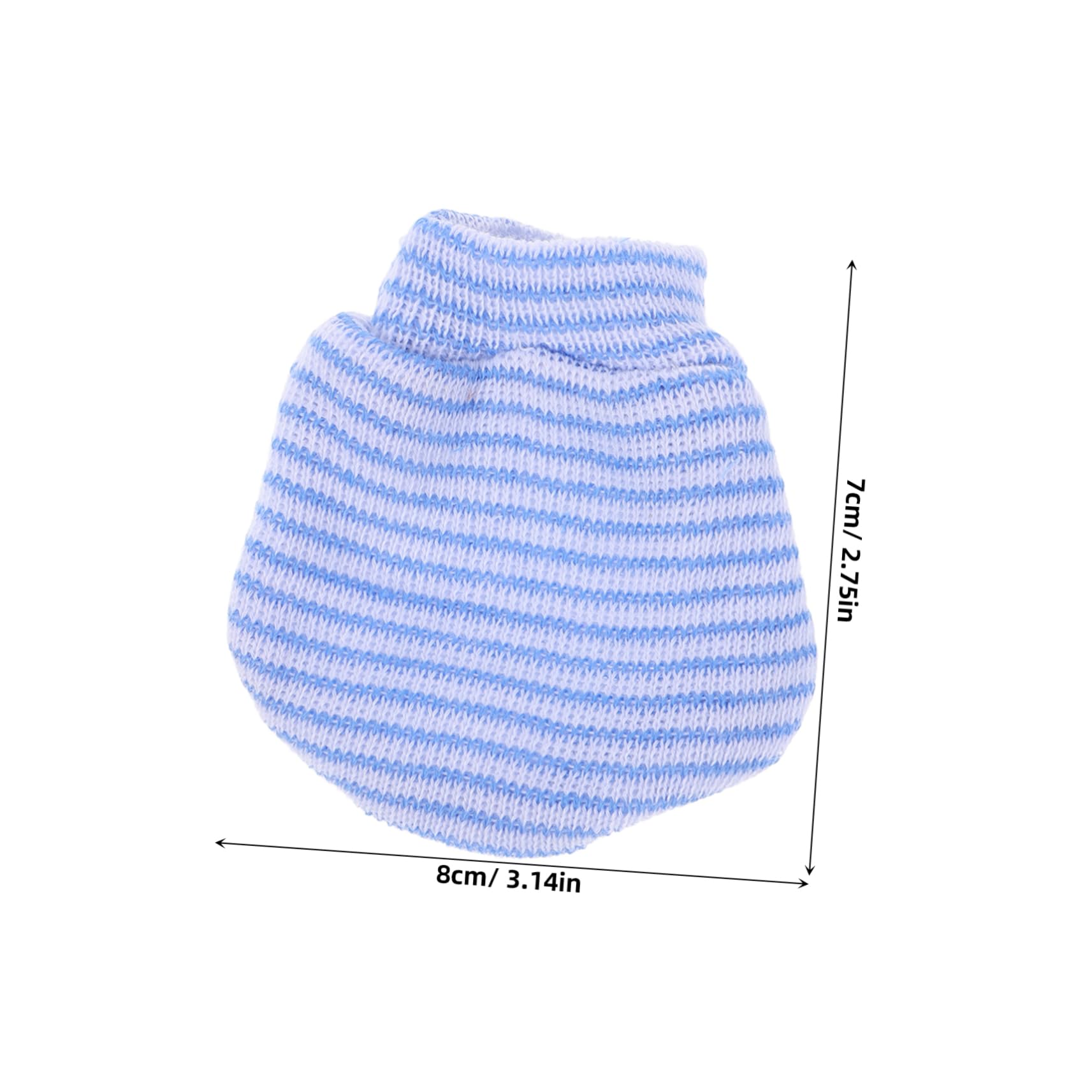 BESTYASH Infant Mittens Newborn Winter Mittens Toddler Knitted Gloves No Scratch Mittens for Baby Girls Boys Cotton Hand Mittens