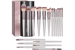 18-Piece BS-Mall Premium Synthetic Vanity Brush Set