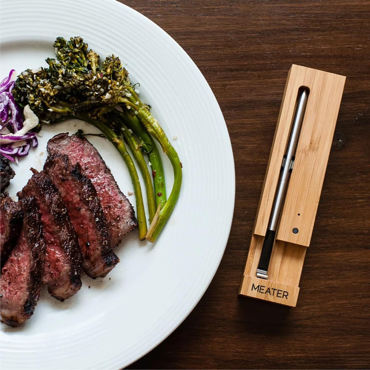 Meater (10m range) Grillthermometer Holz