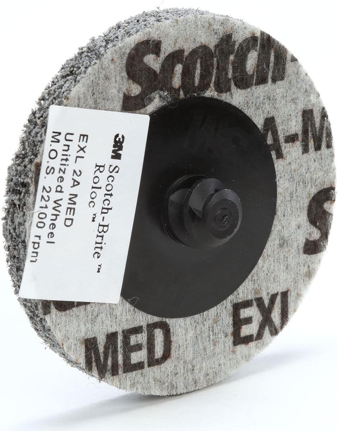 3MTM Scotch-BriteTM RolocTMEXL Unitized Wheel TR 2", 2A MED, NH Aluminum Oxide - Lot of 15
