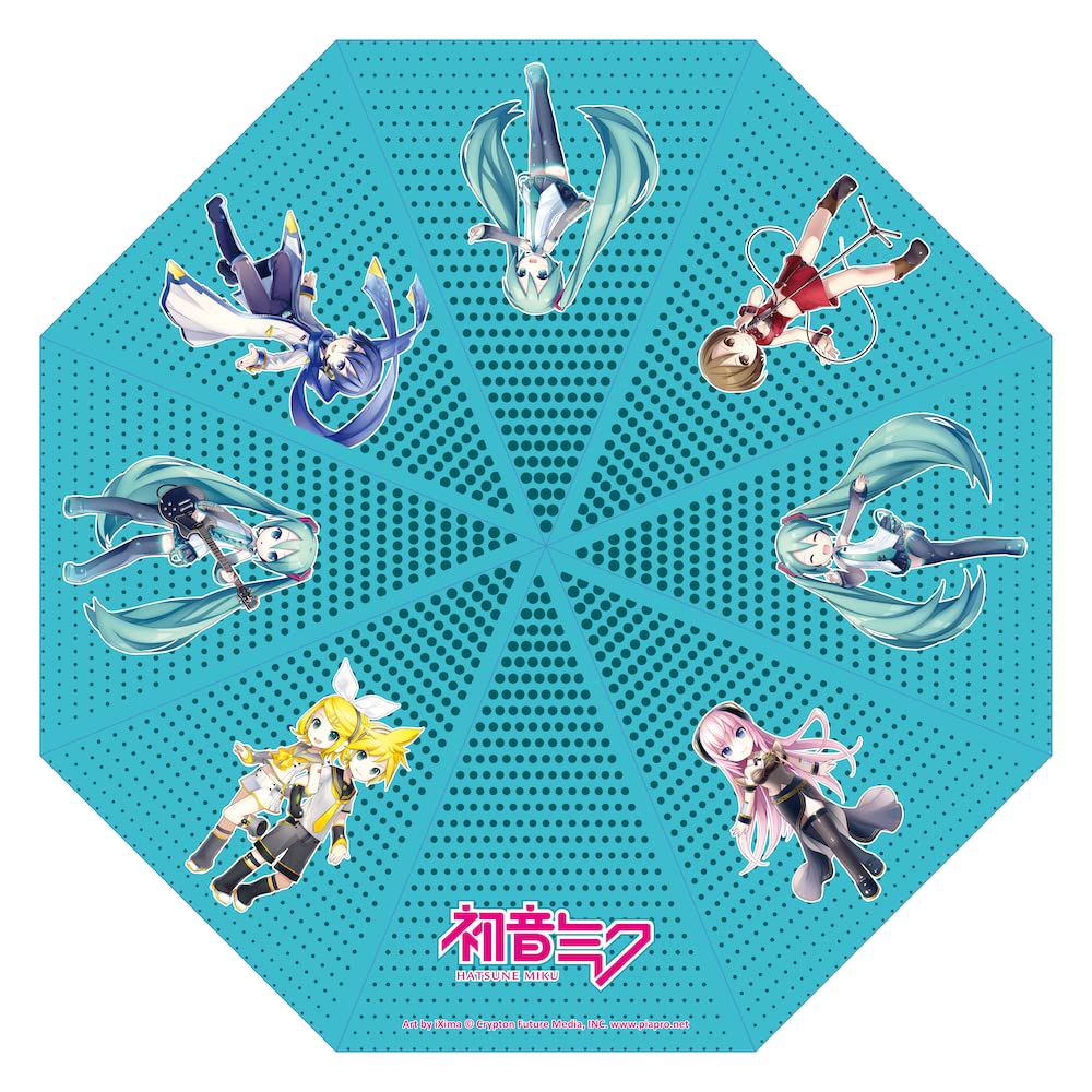 SAKAMIHatsune Miku - Umbrella/Parasol, Foldable, Foldable, Pocket Umbrella - Original & Licensed