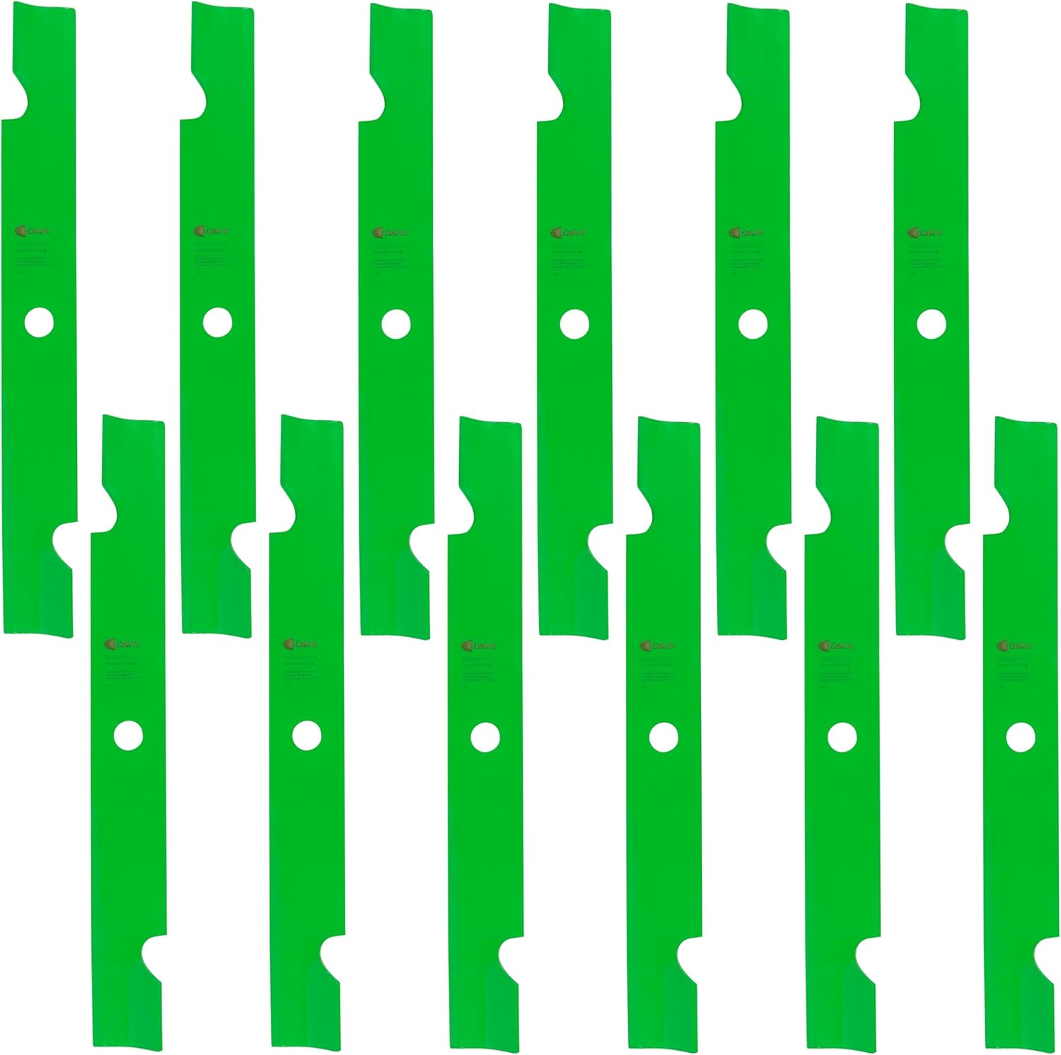 Caltric 60" Deck High-Lift Blades Compatible with Toro Zero-Turn Mower Z Master 3000 4000 5000 6000 Series / 140-1240 137-9826