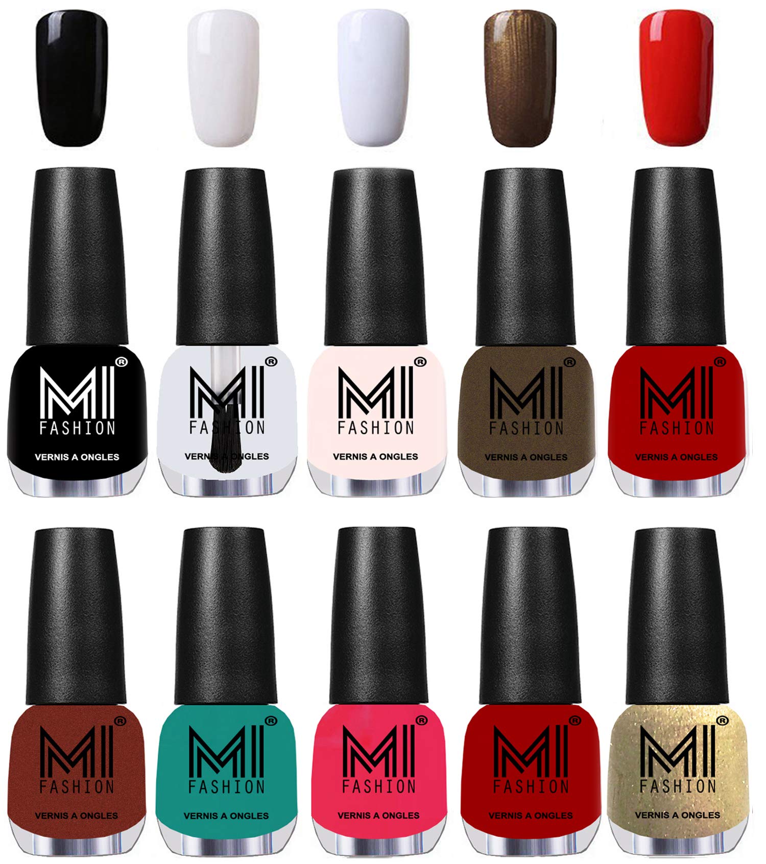 Jet Black,Crystal Clear,Milky White,Metallic Coffee and many more-image-14