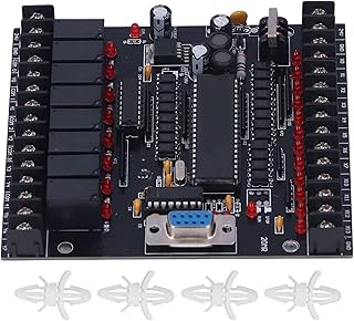 Programmable Logic Controller PLC Industrial Control Board Single Chip Microcomputer 20MR Controller Module DC 24V PLC Controller Board