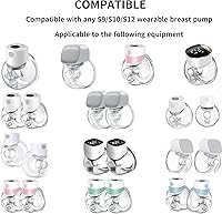 Vista 4 de Brida de 1.063 in, compatible con Momcozy S9 Pro/S12 Pro/TSRETE S12 Escudo/brida de extractor de leche portátil, piezas de repuesto para extractor