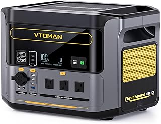 VTOMAN FlashSpeed 1500 Portable Power Station 1548Wh - Recharge 0-100% within 1H, LiFePO4 Battery Powered Solar Generator with 110V/1500W AC Output/Input, 100W USB Port for Camping, Home Backup