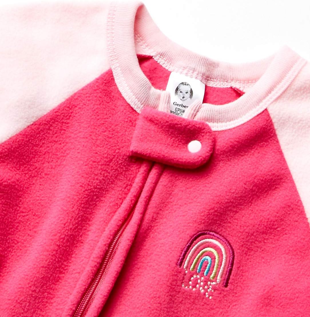 Gerber Baby Girls' 2-Pack Blanket Sleeper-Closeout