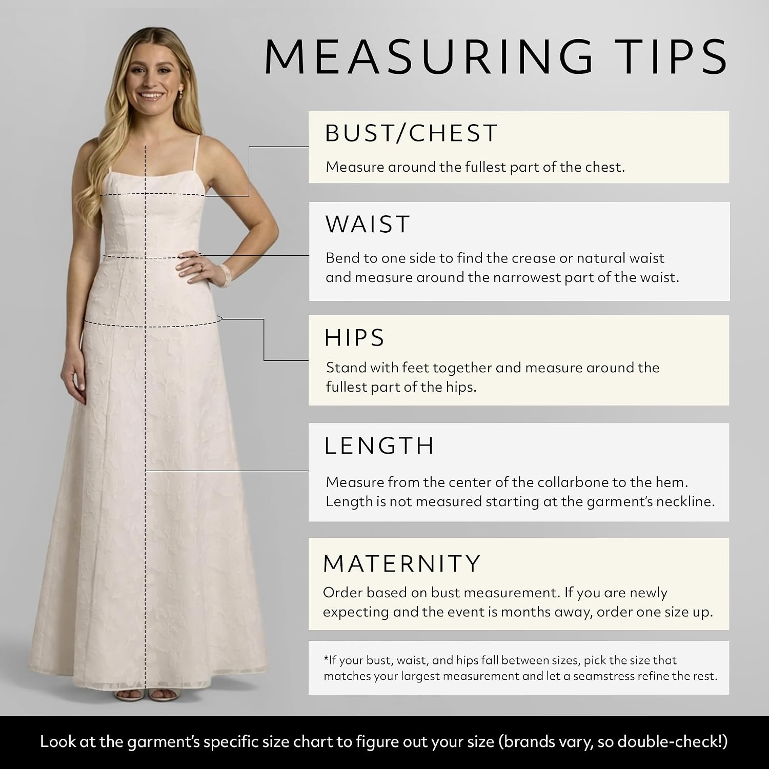 David's Bridal Spaghetti Strap Jacquard A-Line Dress