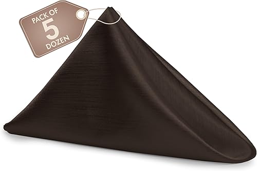 Miniatura 561 de Ultimate Textile -1 docena - Reversible Shantung Satin - Majestic - Servilletas de tela Majestic de 17 x 17 pulgadas color azul pizarra