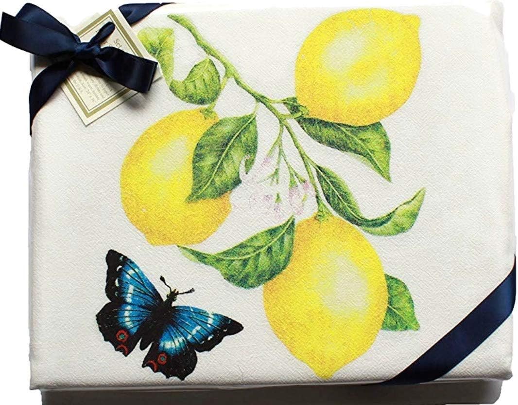 Alice's Cottage Lemons Flour Sack Towel (Set of 2)