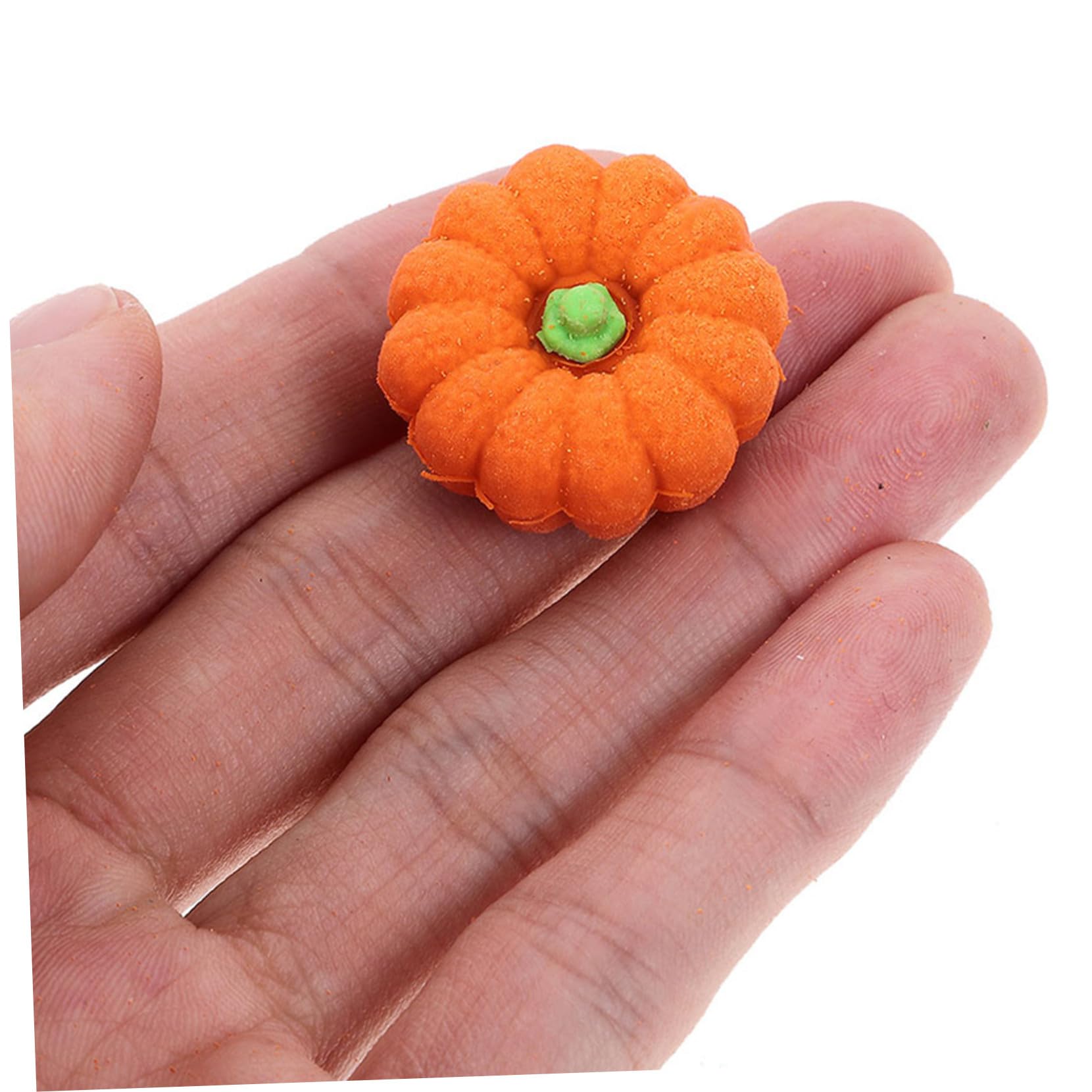 BESTonZON 80 Stück Teiliges Kürbis Radiergummi Mini Radierer für Herbst Halloween Partygeschenke Klassenzimmer Lehrer Belohnung Schulbedarf Orange