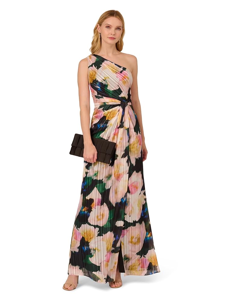 ワンピース Majolica Pleated Chiffon Long Dress Amazon.com: Chiffon Bridesmaid Dresses Long Pleated for