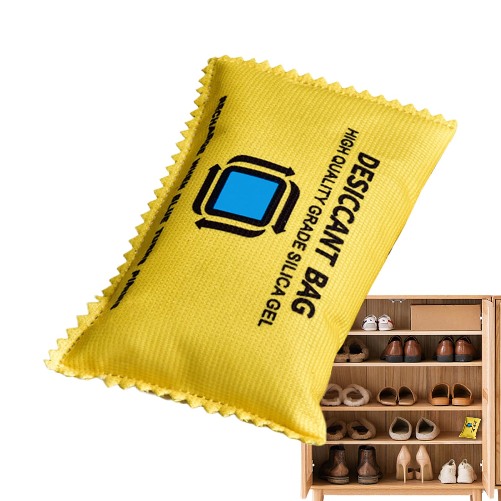 Car Dehumidifier | Waterproof Silicone Ball Desiccant - Reusable Moisture Absorber - for Windscreen Interior Wardrobe Basement Garage